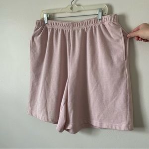 VTG Comfy Pink Sweat Shorts